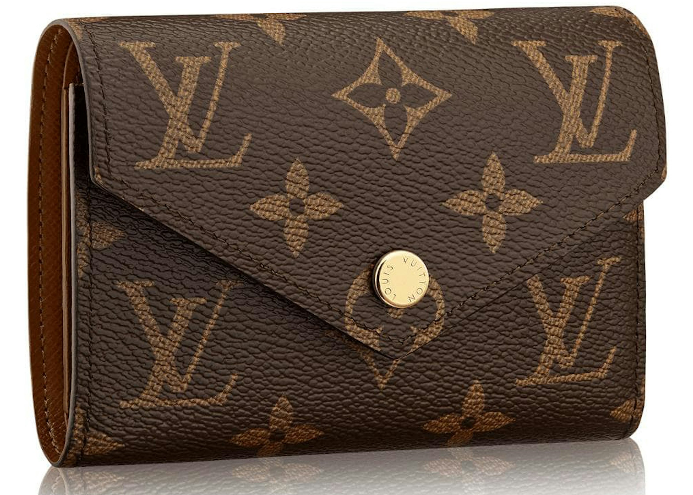 Louis Vuitton Wallet Brown in Coated Canvas with Gold-tone -