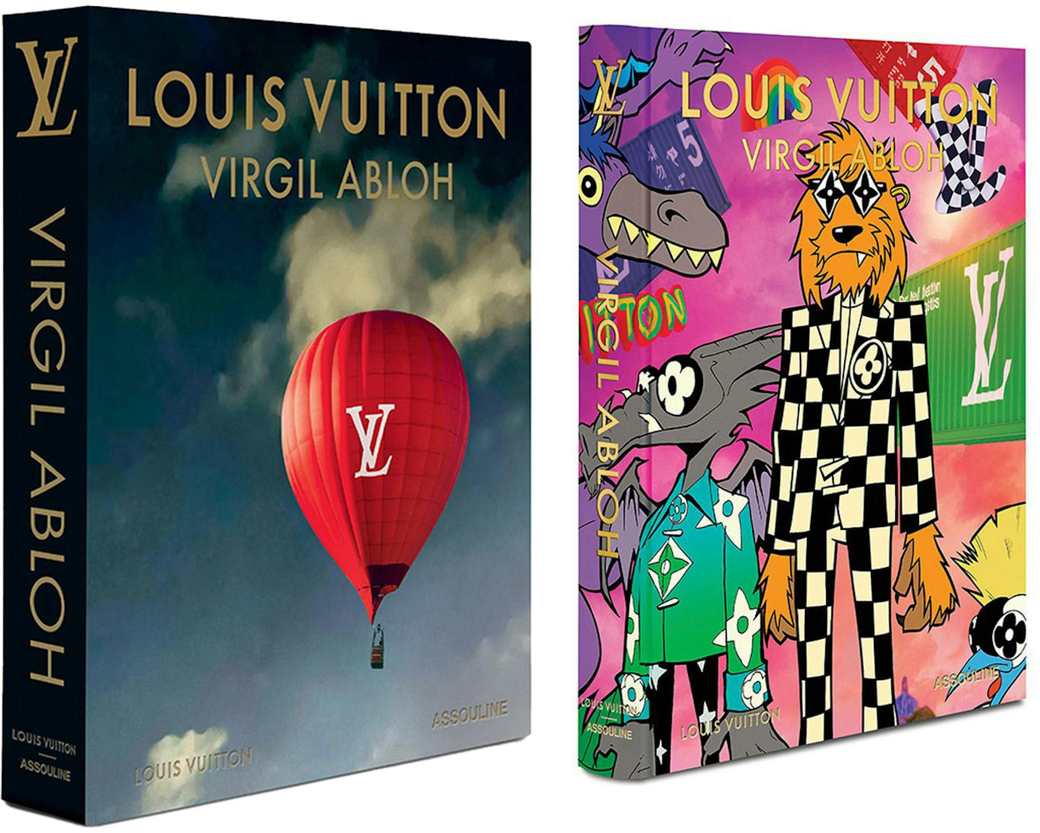 Louis Vuitton Virgil Abloh Balloon/Cartoon Hardcover Book Set - FW22 - US