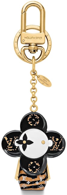 Louis Vuitton Vivienne Bag Charm and Key Holder Monogram Giant Jungle Black  Multicolor in Metal with Gold-tone - GB