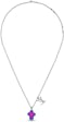 Louis Vuitton Vivienne Sound Necklace Rainbow in Metal with Silver