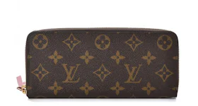 Louis Vuitton Clemence Wallet Monogram Fuchsia