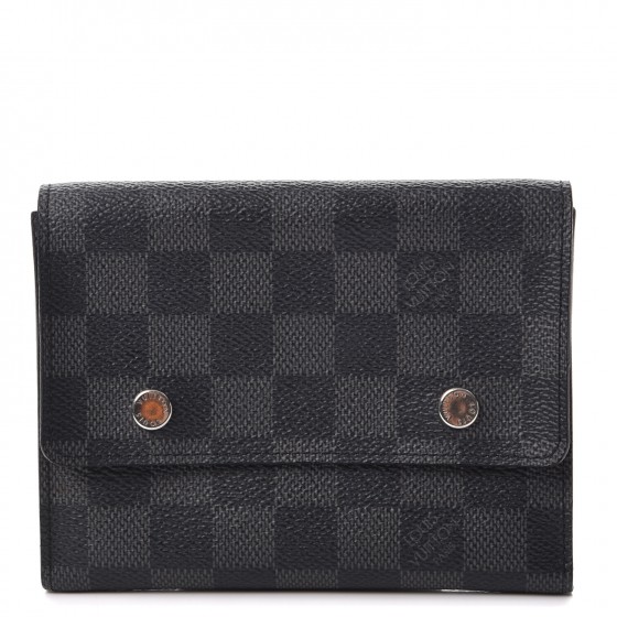 Louis Vuitton Wallet Compact Modulable Damier Graphite Black/Grey
