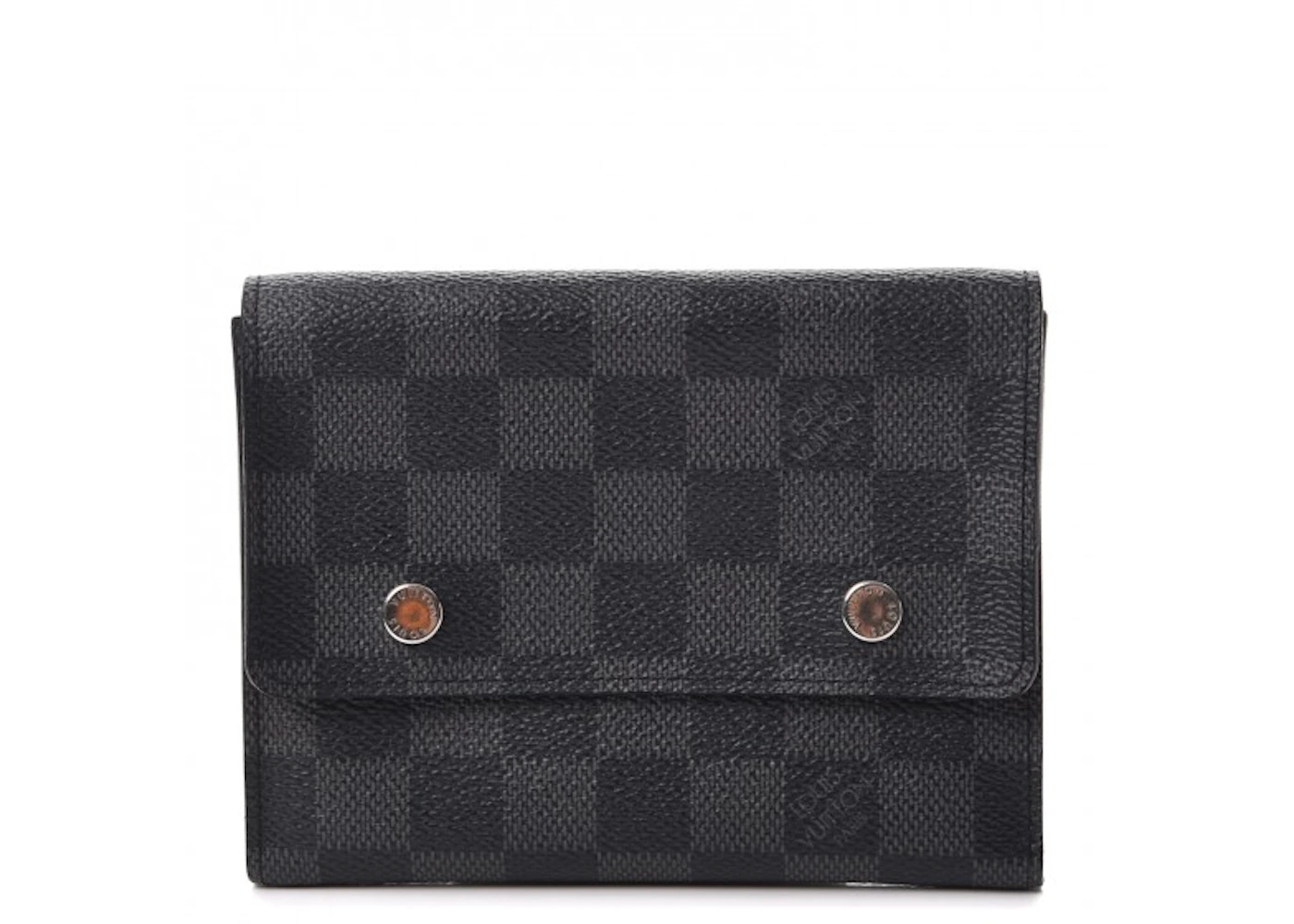Louis Vuitton Wallet Compact Modulable Damier Graphite Black/Grey in ...