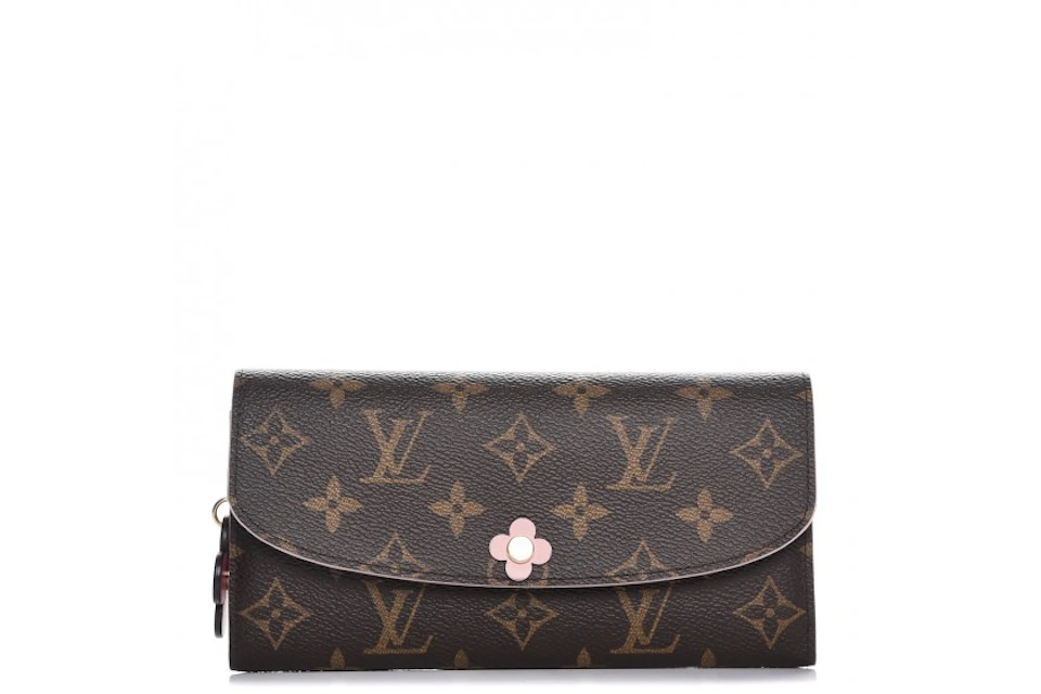 Louis Vuitton Wallet Emilie Monogram Brown