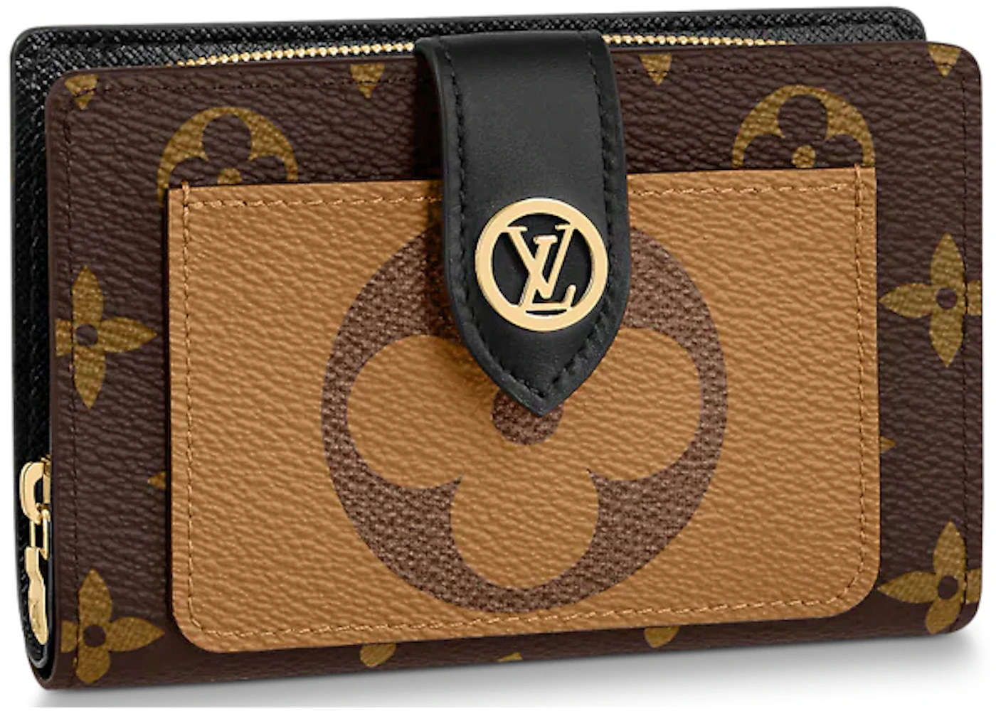 Louis Vuitton, Bags, Louis Vuitton 2 Set Wallet Purse Monogram Leather  Brown