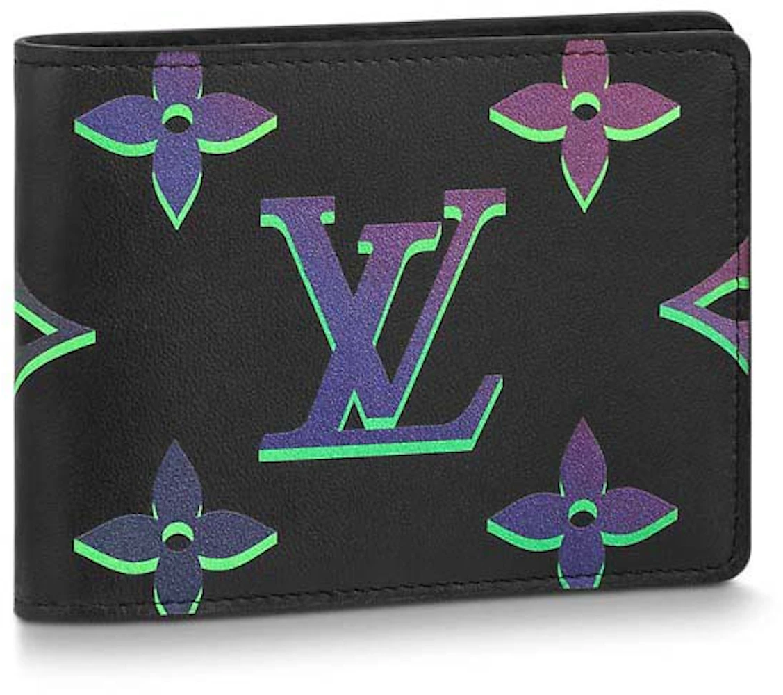wallet, Bags, Watercolor Lv Wallet
