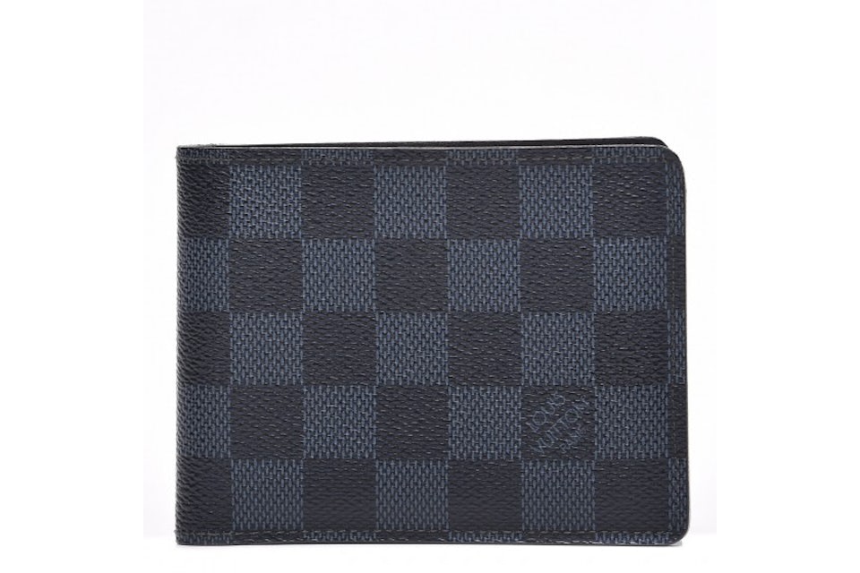 Louis Vuitton Multiple Wallet Damier Cobalt Black