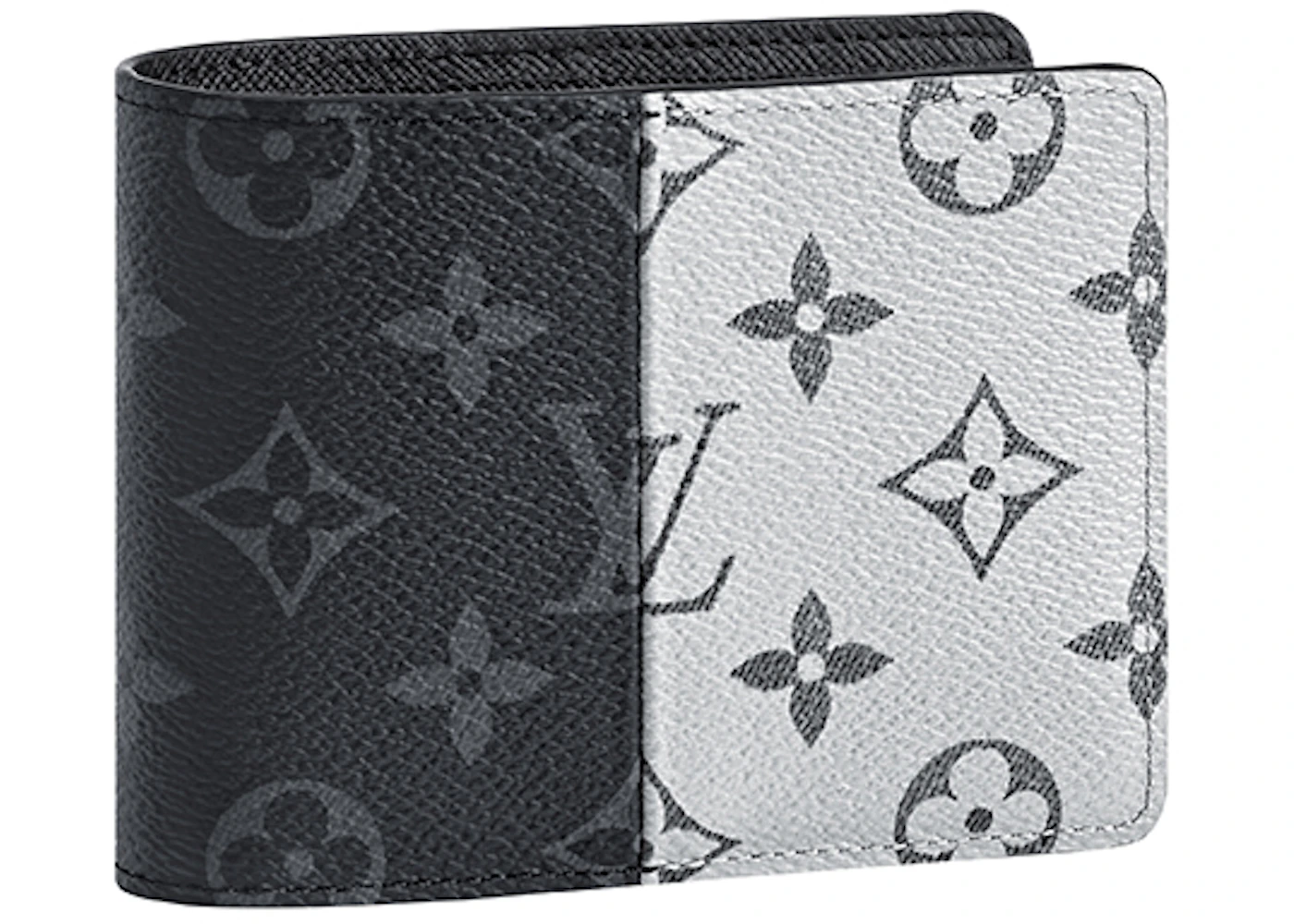 lv grey wallet