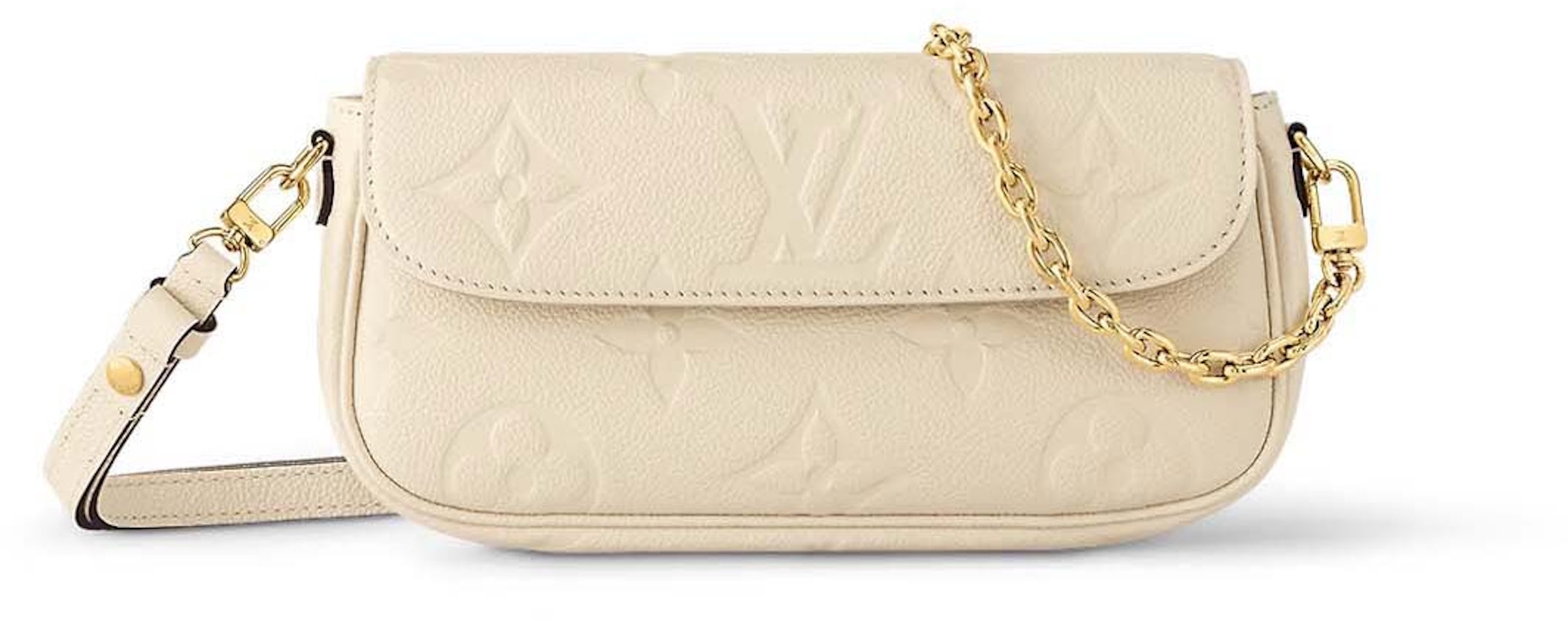 Louis Vuitton Wallet On Chain Ivy Cream in Monogram Empreinte