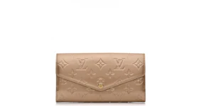 Louis Vuitton Wallet Sarah Monogram Vernis NM Mordore