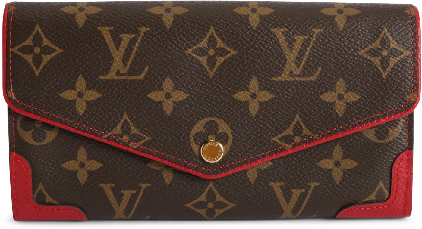 Louis Vuitton Kimono Wallet Monogram Brown Cherry - US