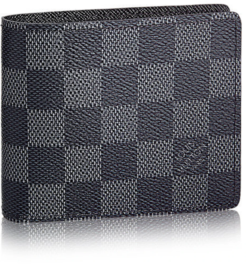 Louis Vuitton Wallet Slender Damier Graphite Gray/Black