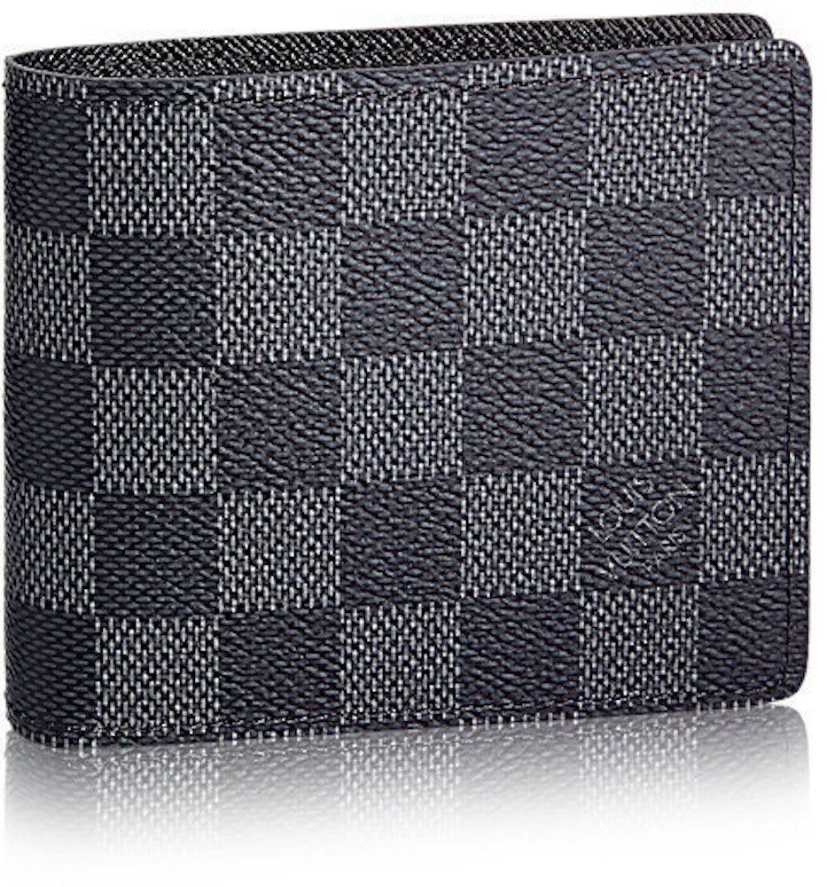 Louis Vuitton Black Checkered Wallet - clothing & accessories - by