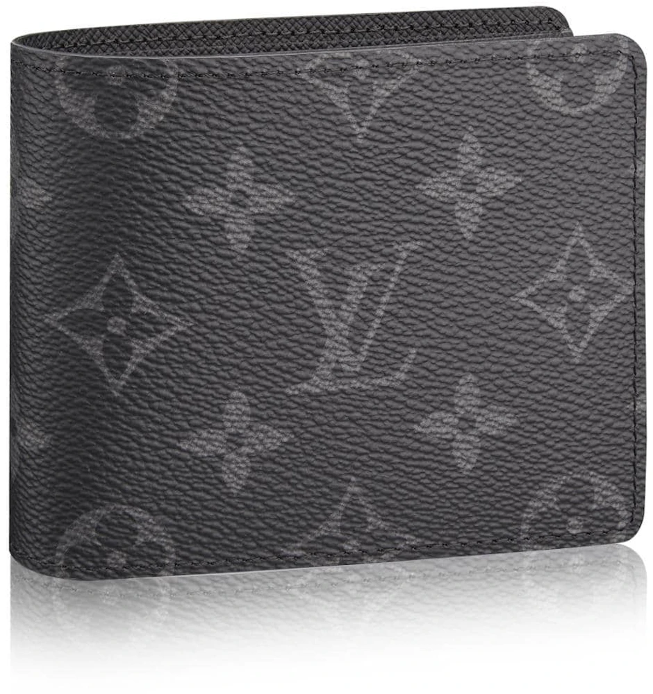 Louis Vuitton Slender Wallet Monogram Eclipse for Men