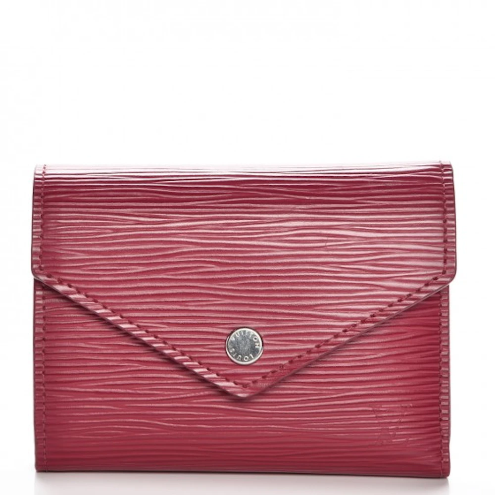 Victorine Wallet - Luxury Fashion Leather Pink