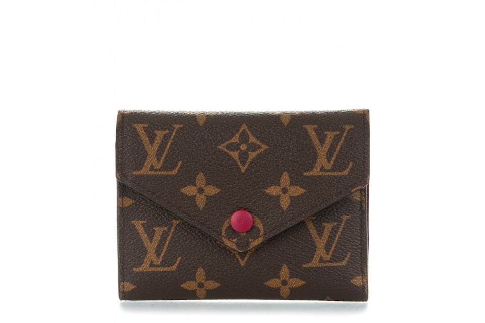 Louis Vuitton Wallet Victorine Monogram Fuchsia Lining - US