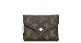 Louis Vuitton Wallet Victorine Monogram Rose Ballerine Lining