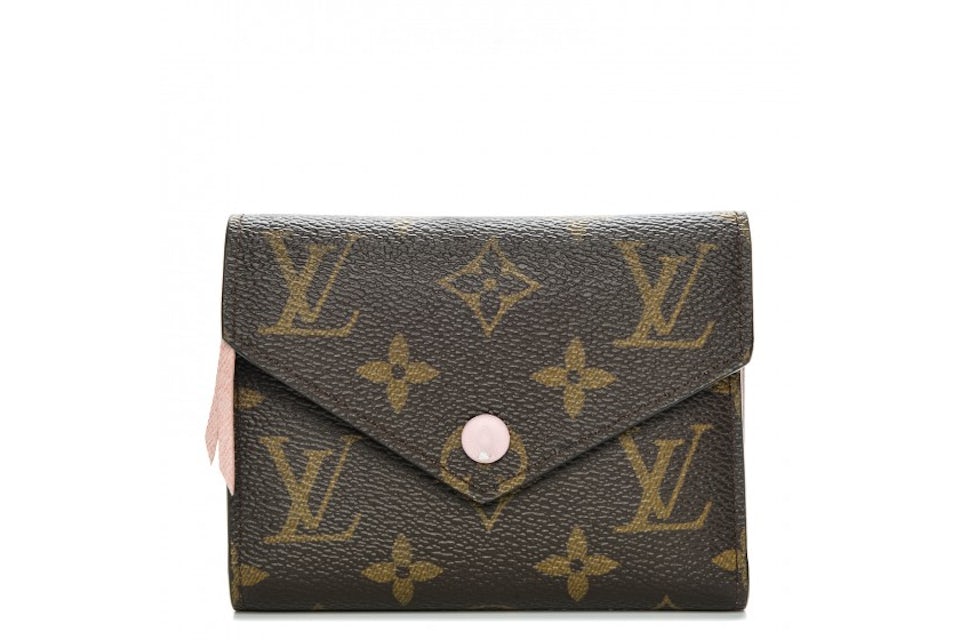 Louis Vuitton, Bags, Louis Vuitton Victorine Wallet Vernis Rose Ballerine