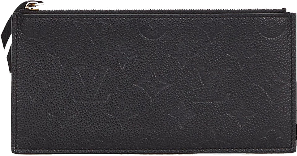Louis Vuitton Wallet Zippered Insert Josephine Monogram Empreinte Black in  Empreinte Leather with Gold-tone - US