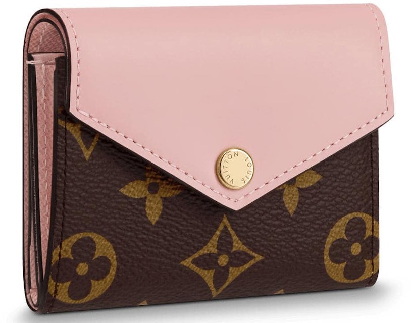 Louis Vuitton Zoe Wallet Monogram Giant Pink/Lilac in Coated Canvas with  Gold-tone - US