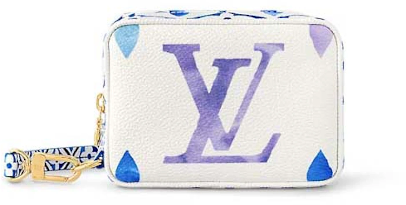 White Louis Vuitton Monogram Multicolore Wapity Pouch