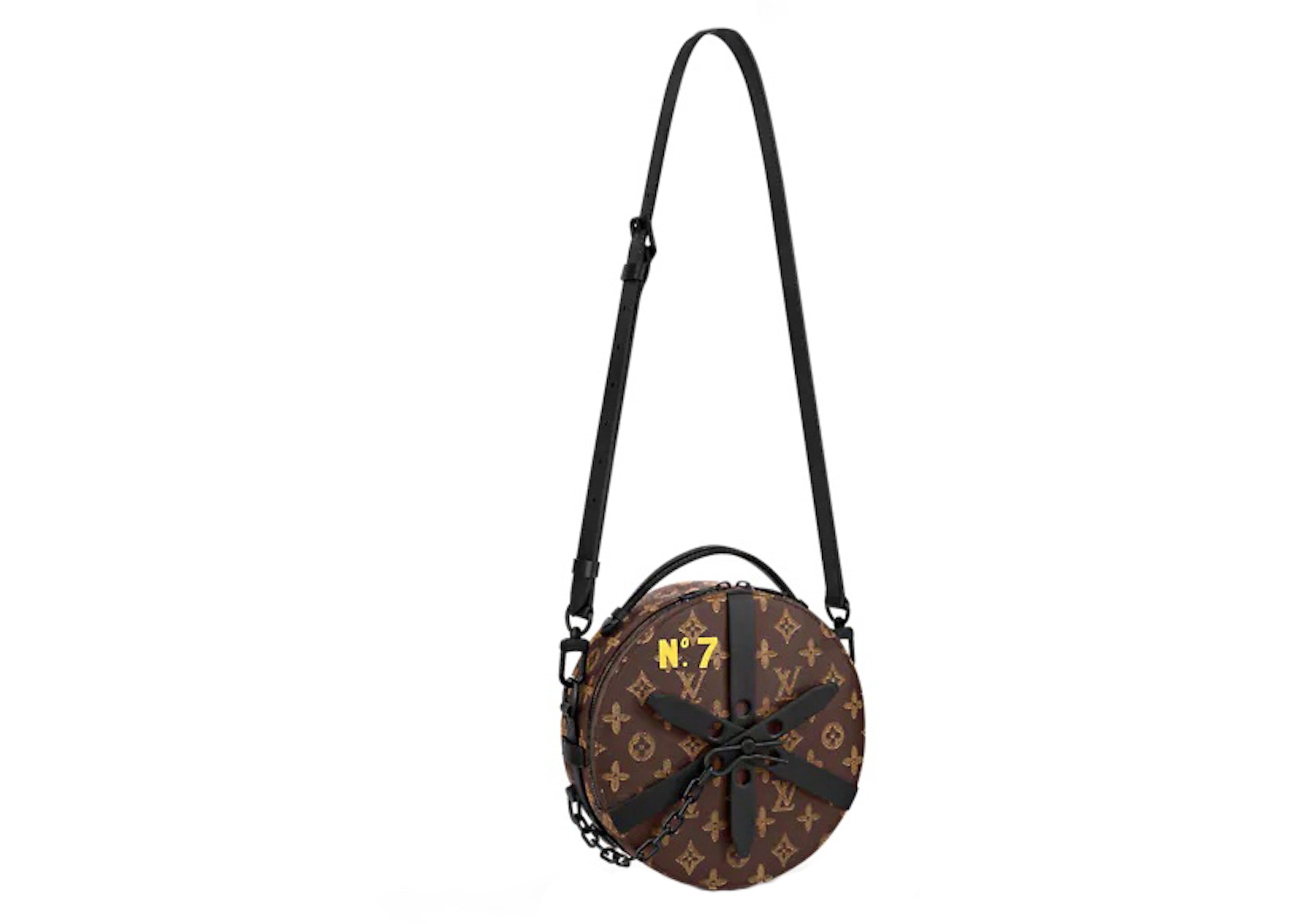 Louis Vuitton Wheel Box Monogram Brown in Coated Canvas with Black