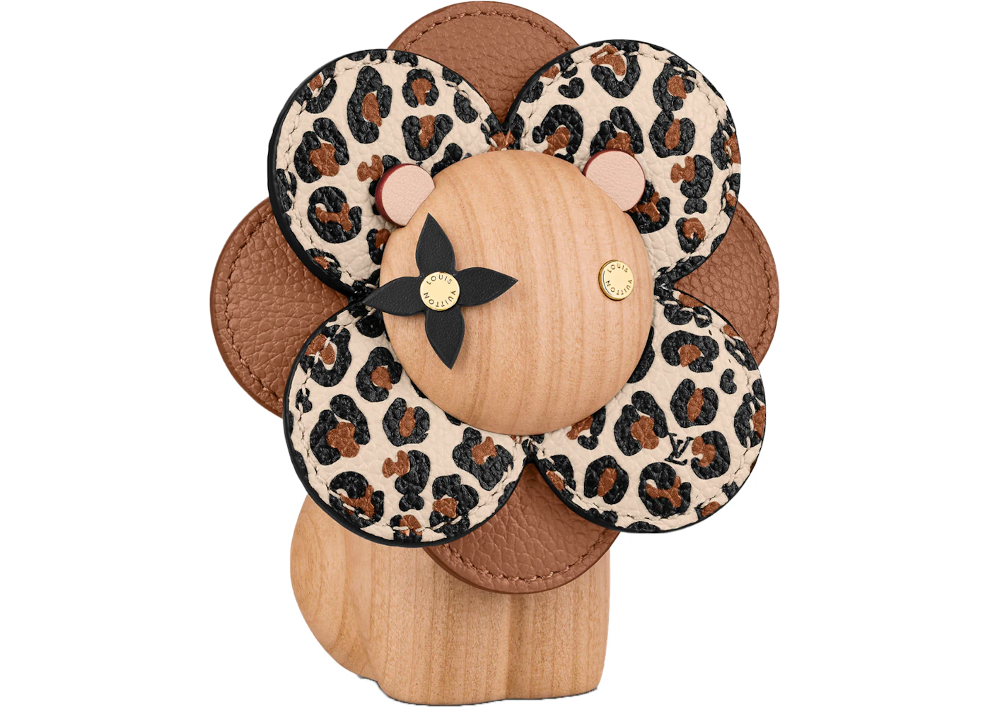 Louis Vuitton Wild At Heart Petula Wood Figure GI0661 Cheetah - FW21 - US