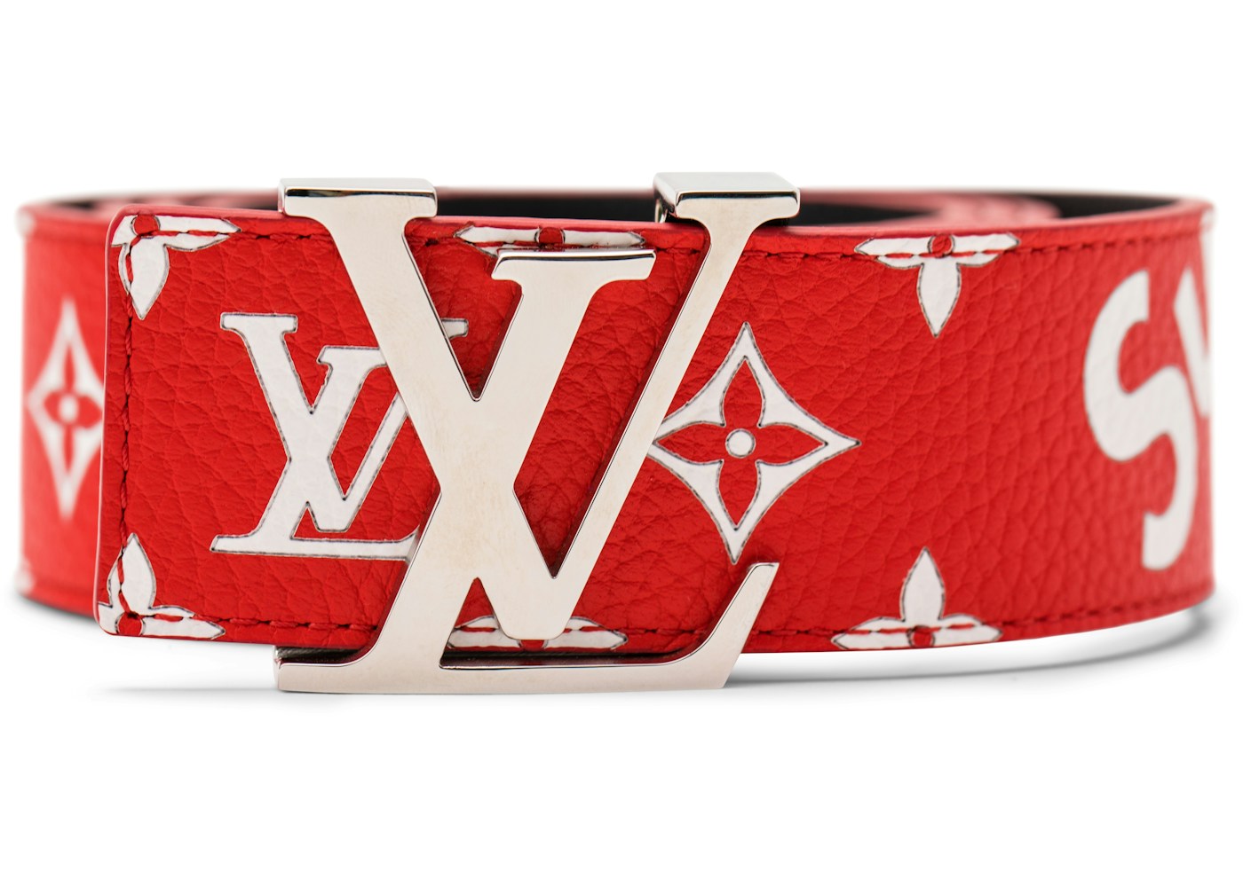 Supreme X Louis Vuitton Belt Retail Price - Also belt is not authentic