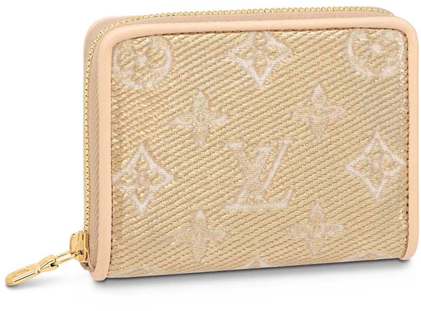 Louis Vuitton Logo Zippered Card Holder w/ Change Purse, in Box