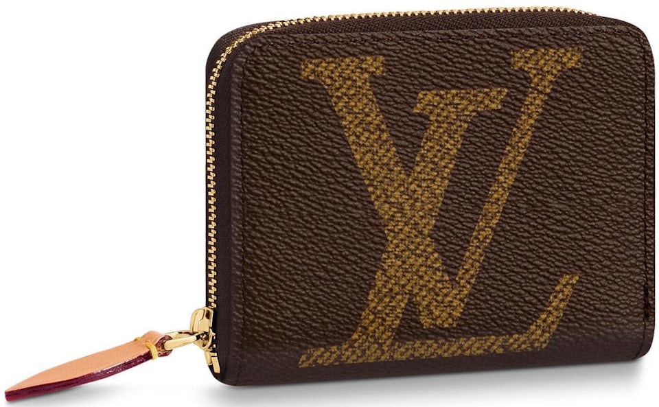 Louis Vuitton Zippy Coin Purse Monogram Giant Brown in Coated  Canvas/Leather with Gold-tone - US