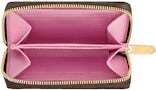 Louis Vuitton Round Coin Purse Monogram Vivienne Wisteria Pink in Coated  Canvas with Gold-tone - US