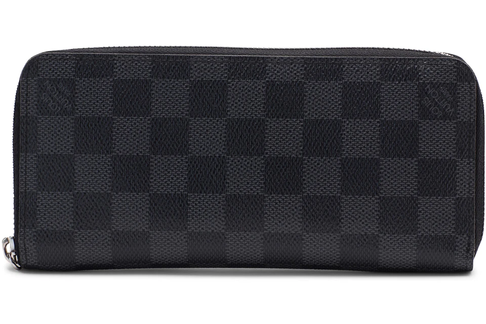 Louis Vuitton Zippy Vertical Damier Graphite Black