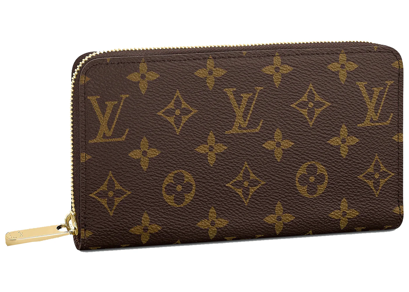 Louis Vuitton Zippy Wallet Verticle Monogram Shadow Black in Coated Canvas  with Brass - US