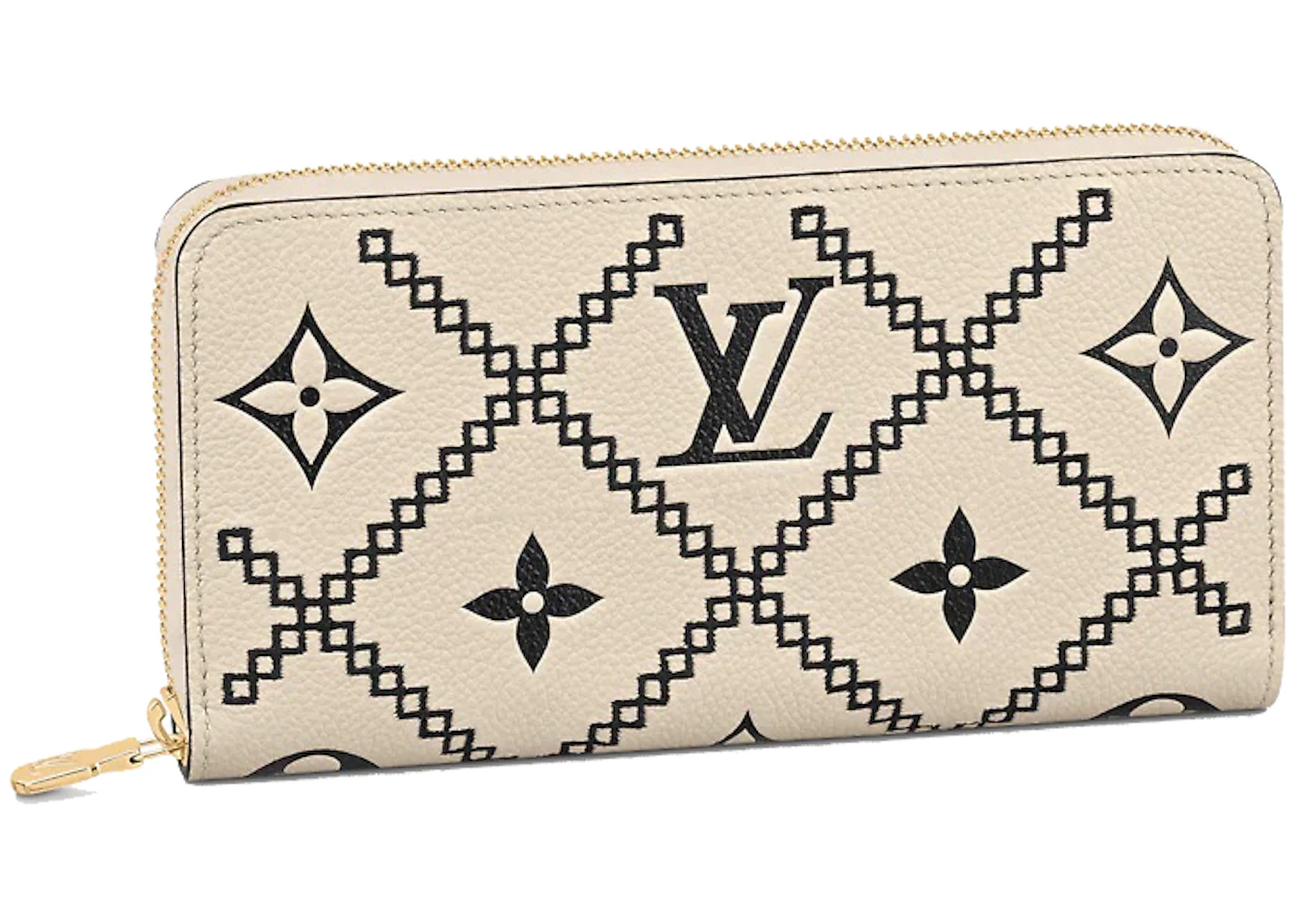 Louis Vuitton Zippy Wallet Cream in Cowhide Leather with Gold-tone - US