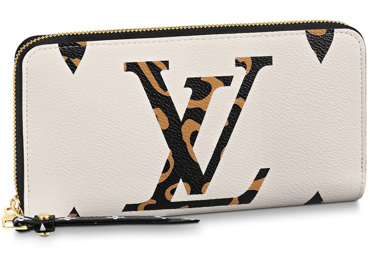 Louis Vuitton Zippy Wallet Monogram Giant Jungle Ivory Beige Multicolor in  Canvas with Gold-tone - US