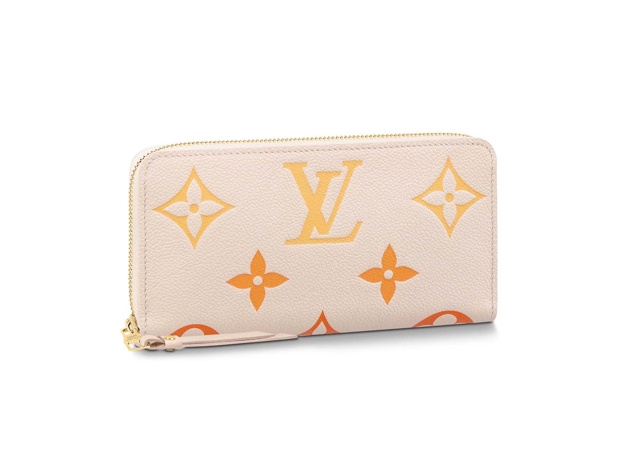 Louis Vuitton Zippy Wallet Gradient Neutral in Monogram Empreinte 