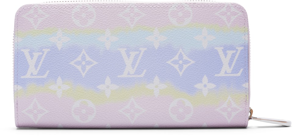 Louis Vuitton Zippy Wallet LV Escale Pastel in Coated Canvas with  Silver-tone - US