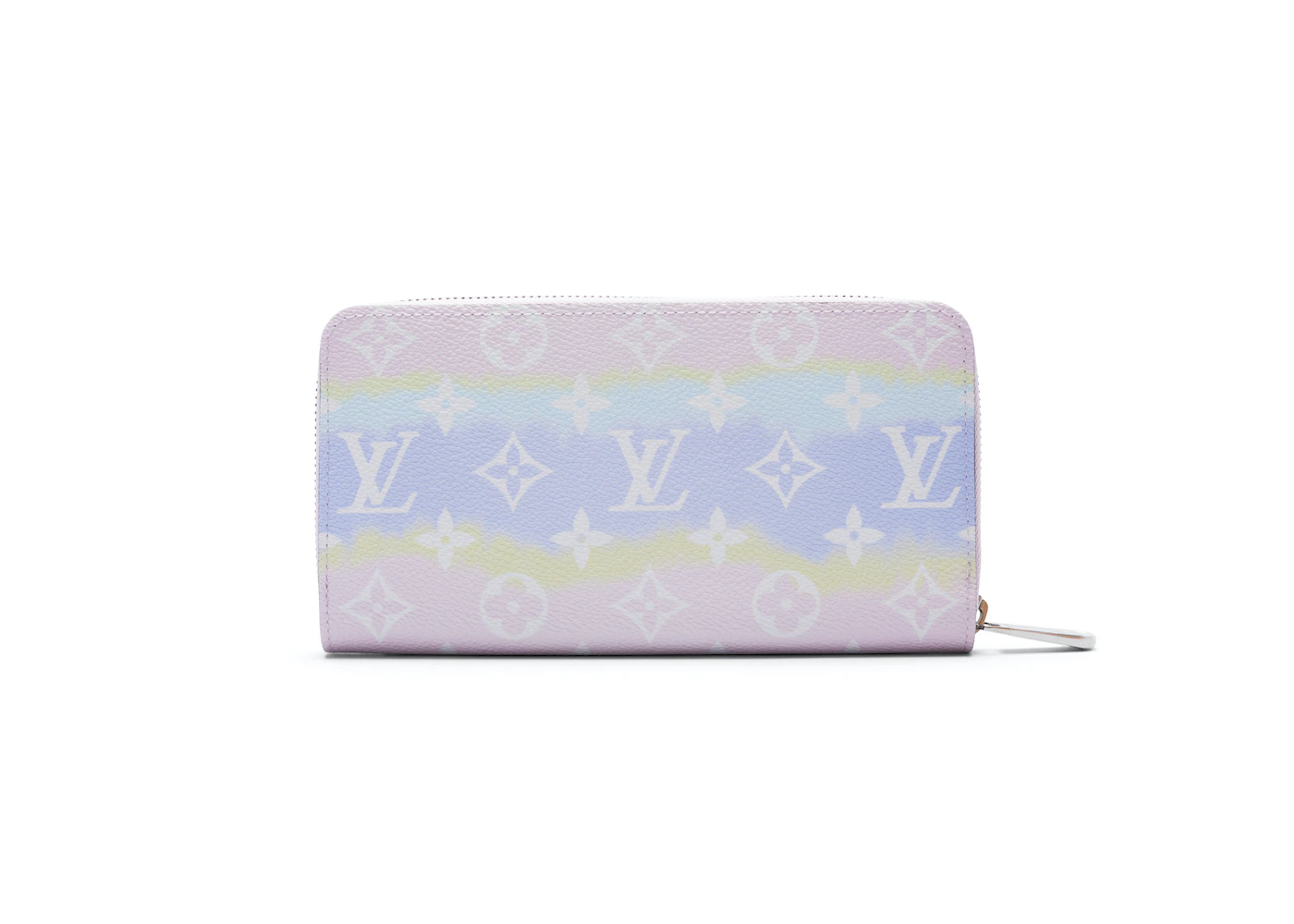 Louis Vuitton Zippy Wallet LV Escale Pastel in Coated Canvas with