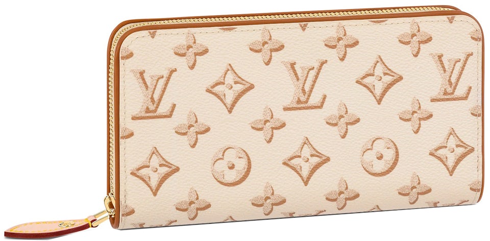 Louis Vuitton Zippy Wallet Cream