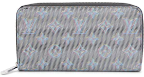 Louis Vuitton Zippy Wallet Monogram LV Pop Blue