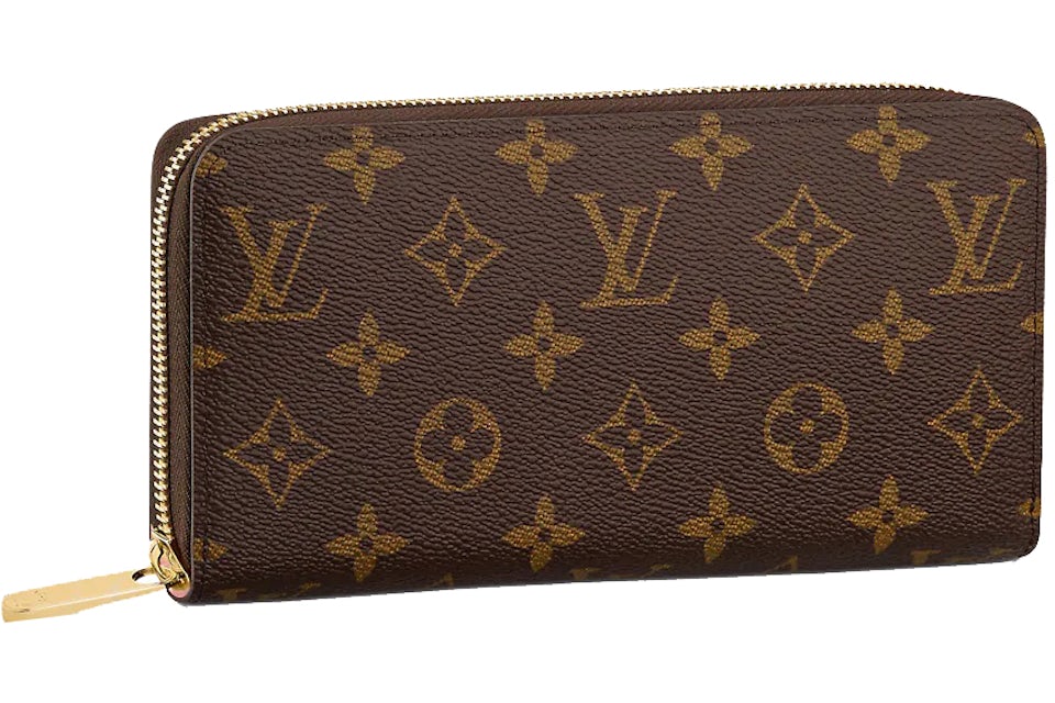Louis Vuitton Wallet Zippy Monogram in Coated Canvas/Leather with