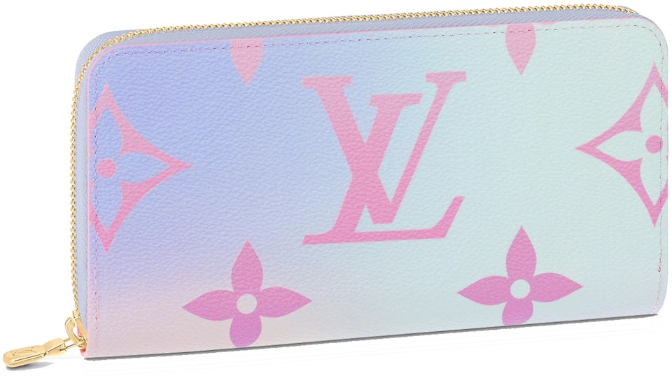 Louis Vuitton Zippy Wallet Sunrise Pastel in Coated Canvas/Leather