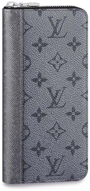 Louis Vuitton Zippy Wallet Vertical Gunmetal Gray in Monogram