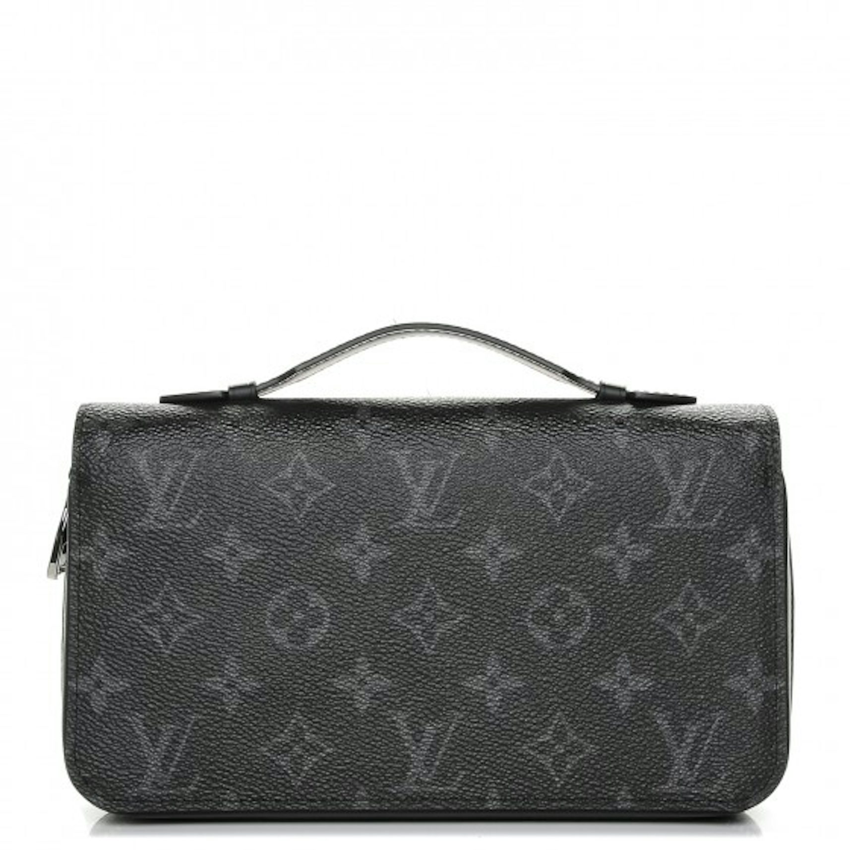 Louis Vuitton, Bags, Louis Vuitton Zippy Xl Wallet Organizer Clutch  Eclipse Monogram Black Gray Unisx