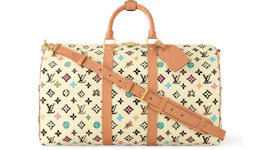 Louis Vuitton by Tyler, the Creator Keepall Bandouliere 45 Vanilla Craggy Monogram