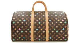 Louis Vuitton by Tyler, the Creator Keepall Bandouliere 50 Chocolate Craggy Monogram