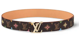 Louis Vuitton by Tyler, the Creator LV Tag 40mm Reversible Belt Chocolate Craggy Monogram