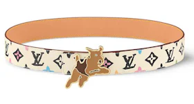 Louis Vuitton by Tyler, the Creator Monogram Craggy 40mm Reversible Belt Vanilla Craggy Monogram