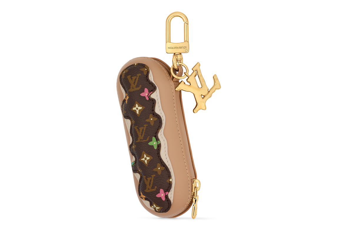 Pre-owned Louis Vuitton By Tyler, The Creator Monogram Craggy Eclair Bag Charm Brown