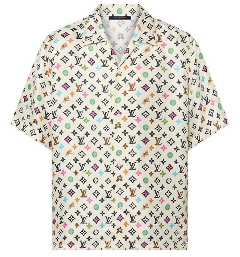 Louis Vuitton by Tyler, the Creator Camicia in seta a maniche